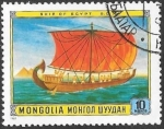 Sellos del Mundo : Asia : Mongolia : barcos