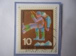 Stamps Germany -  Servicio de Socorro Voluntario - Rescate de Montaña- 