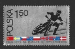 Stamps Poland -  1995 - Final del Campeonato Mundial de Motos en Pista de Ceniza