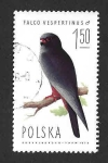 Stamps Poland -  2076 - Halcón de Patas Rojas (Macho)