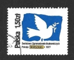 Sellos de Europa - Polonia -  2213 - Congreso del Consejo Mundial de la Paz
