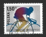 Stamps Poland -  2214 - XXX Carrera Internacional de Ciclismo por la Paz