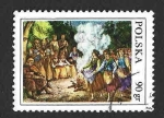 Stamps Poland -  2220 - Costumbres Populares