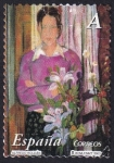 Stamps Spain -  Mujer con brazos cruzados