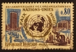 Stamps : Europe : France :  Naciones unidas