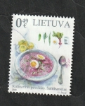 Sellos de Europa - Lituania -  1149 - Comida típica