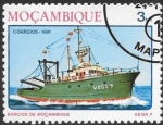 Stamps Mozambique -  barcos
