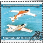 Stamps Mongolia -  aviación