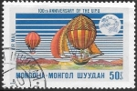 Sellos de Asia - Mongolia -  aviación