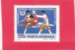 Stamps Romania -  campeonato universitario de handbal