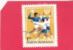 Stamps Romania -  campeonato universitario de handbal