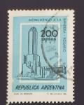 Stamps Argentina -  Monumento a la Bandera. Rosario