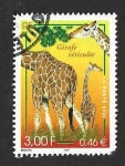 Stamps France -  2777 - Jirafa