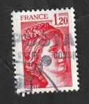 Sellos de Europa - Francia -  1974 - Sabine de Gandon