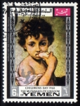 Stamps Yemen -  Dia del niño 1968