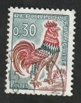 Stamps France -  1331 A - Gallo de Decaris