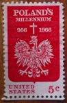 Stamps United States -  Polonia