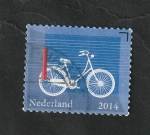 Sellos de Europa - Holanda -  3125 - Bicicleta