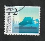 Stamps Netherlands -  2405 - Patin de nieve