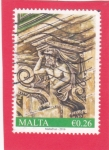 Sellos de Europa - Malta -  Ménsula de balcón