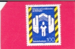 Stamps Germany -  Emblema y franjas de seguridad