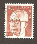 Stamps Germany -  INTERCAMBIO