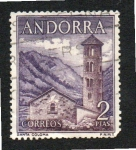 Sellos del Mundo : Europa : Andorra : 1 Santa Coloma