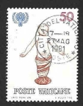 Stamps Vatican City -  664 - Año Internacional del Niño (Escultura)