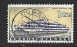 Sellos de Europa - Checoslovaquia -  963 - Barco
