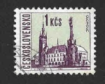 Stamps Czechoslovakia -  1348D - Olomouc