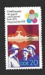Stamps Germany -  1479 - Festival Mundial de la Juventud y los Estudiantes (DDR)