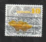 Sellos de Europa - Suiza -  2264 - Champiñón, Cantharellus cibarius