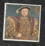 Stamps United Kingdom -  1935 - 450 Anivº de la muerte del Rey Henri VIII