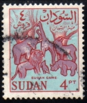 Stamps Sudan -  Animales