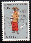 Stamps Africa - Angola -  costumes