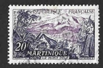 Sellos de Europa - Francia -  780 - Monte Pelée