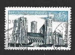 Sellos de Europa - Francia -  943 - Catedral de Laón