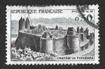 Sellos de Europa - Francia -  944 - Castillo de Fougères