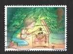 Stamps United Kingdom -  1196 - Navidad