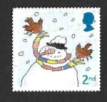 Stamps United Kingdom -  2002 - Navidad