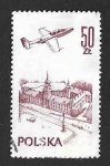 Sellos de Europa - Polonia -  C56 - Vuelo Aéreo Moderno