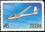 Stamps Russia -  aviación