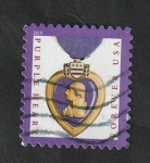 Sellos de America - Estados Unidos -  5276 - Corazón Púrpura, condecoración militar