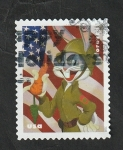 Sellos de America - Estados Unidos -  5350 - Bugs Bunny, de militar  