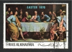 Stamps United Arab Emirates -  15  RAS AL KHAIMA 15 Easter 1970