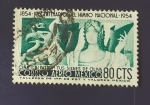 Stamps Mexico -  Centenario himno nacional