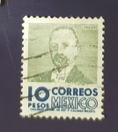 Sellos de America - M�xico -  Francisco l. Madero