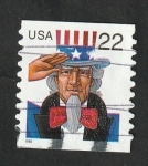Stamps United States -  2829 - Saludo