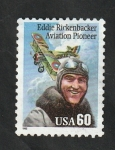 Stamps United States -  2441 - Eddie Rickenbacker, pionero de aviación