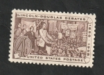Stamps United States -  649 - Centº de los debates de Lincoln-Douglas